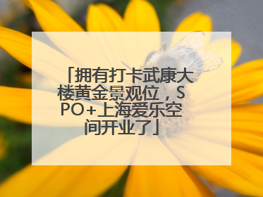 拥有打卡武康大楼黄金景观位，SPO+上海爱乐空间开业了